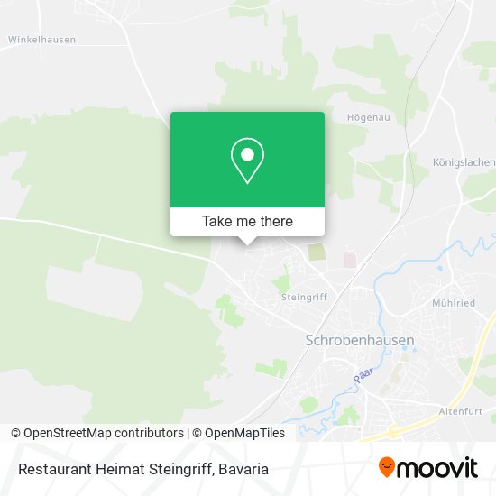 Restaurant Heimat Steingriff map