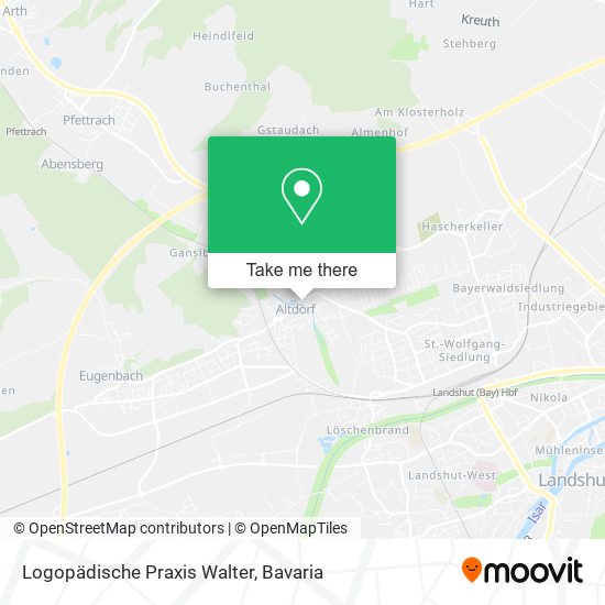 Logopädische Praxis Walter map