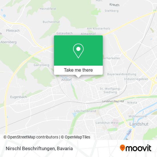 Nirschl Beschriftungen map