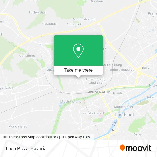 Карта Luca Pizza
