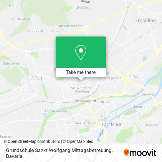 Grundschule Sankt Wolfgang Mittagsbetreuung map
