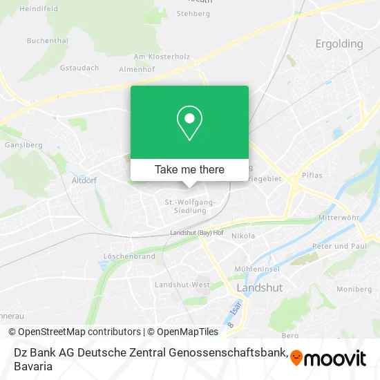 Dz Bank AG Deutsche Zentral Genossenschaftsbank map