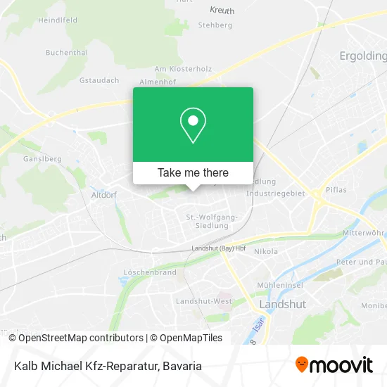 Карта Kalb Michael Kfz-Reparatur