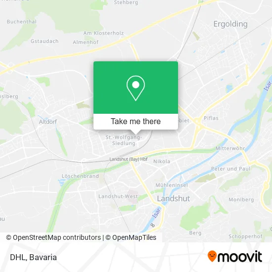 Карта DHL