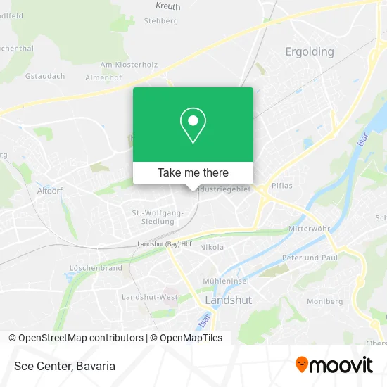 Карта Sce Center