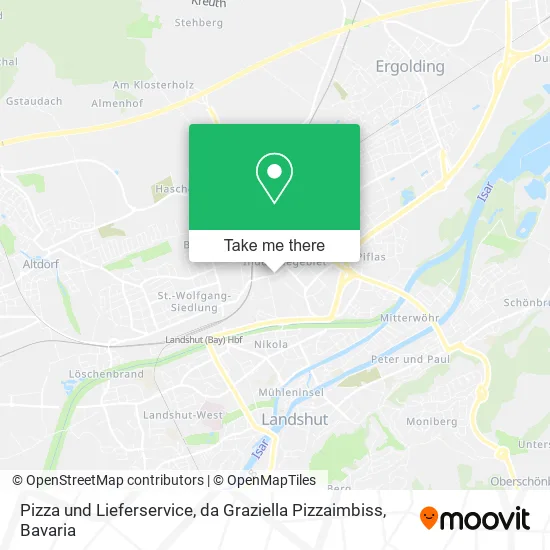 Карта Pizza und Lieferservice, da Graziella Pizzaimbiss