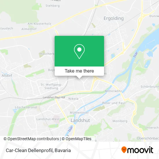 Карта Car-Clean Dellenprofil