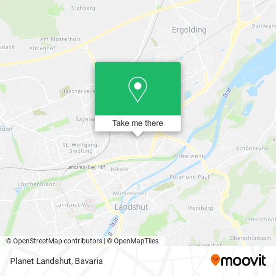 Карта Planet Landshut
