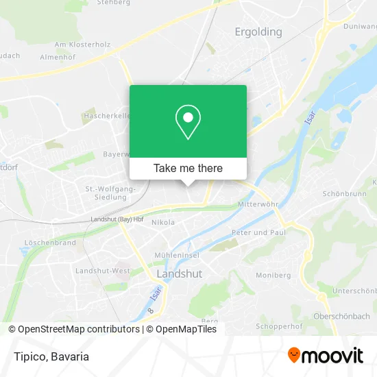 Карта Tipico