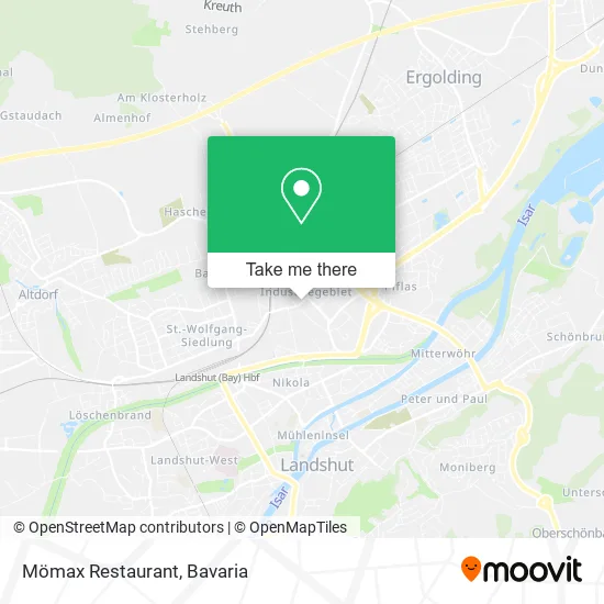 Карта Mömax Restaurant