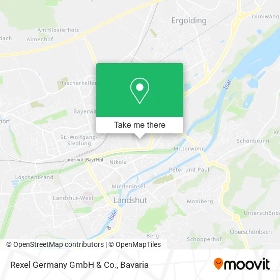 Карта Rexel Germany GmbH & Co.