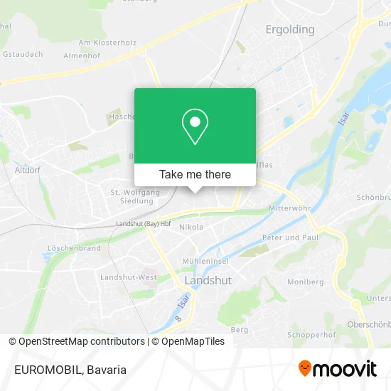 Карта EUROMOBIL
