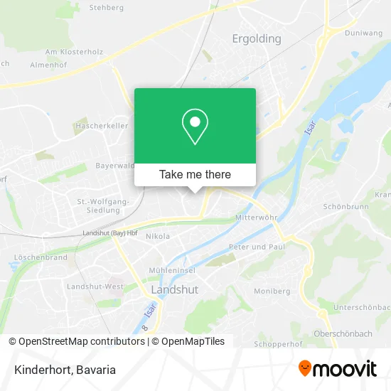 Карта Kinderhort