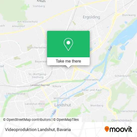 Карта Videoproduktion Landshut