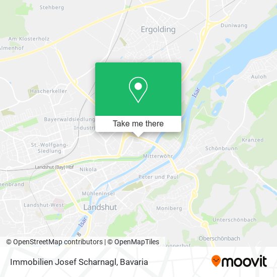 Immobilien Josef Scharnagl map