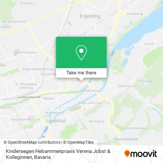 Карта Kindersegen Hebammenpraxis Verena Jobst & Kolleginnen