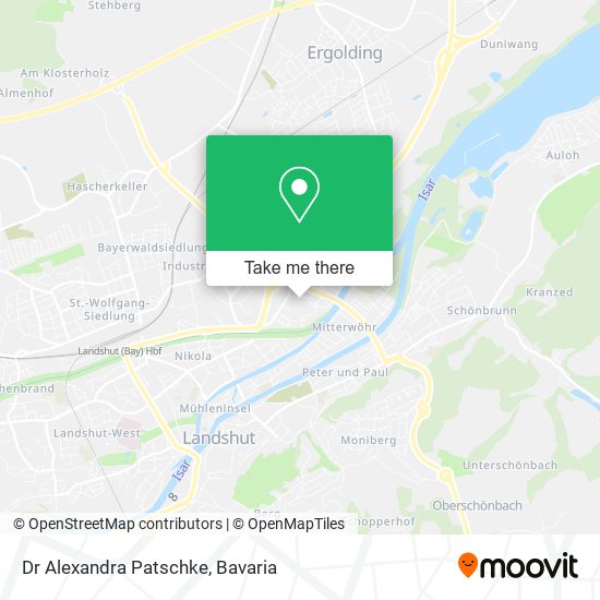 Dr Alexandra Patschke map