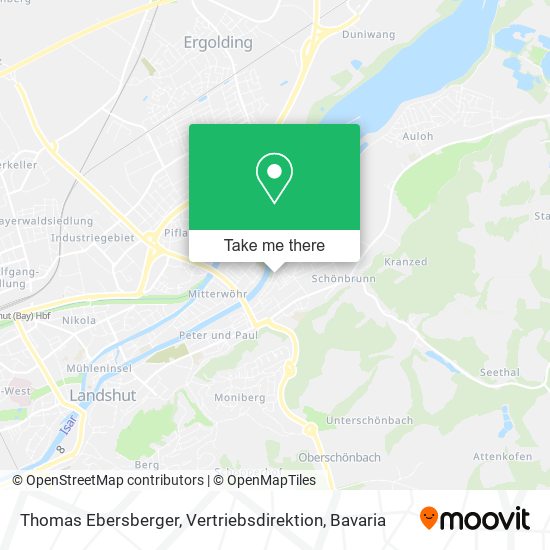Карта Thomas Ebersberger, Vertriebsdirektion