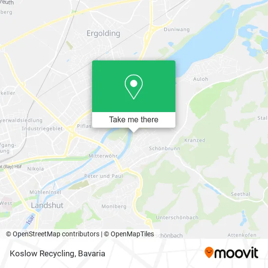 Карта Koslow Recycling
