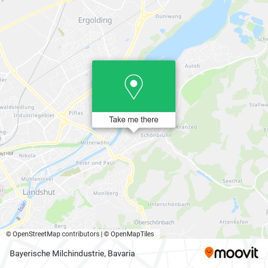Bayerische Milchindustrie map