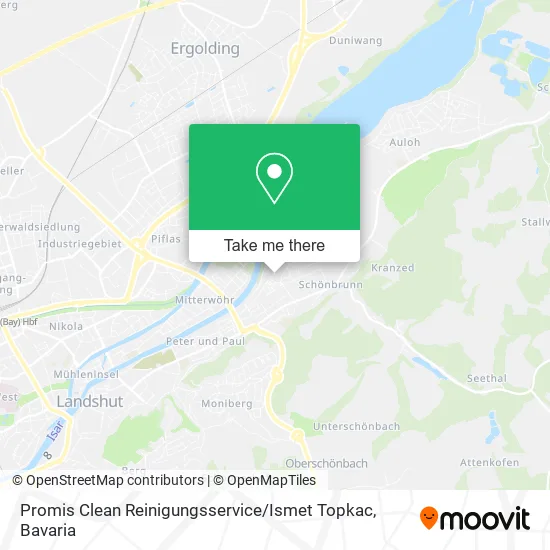 Карта Promis Clean Reinigungsservice / Ismet Topkac