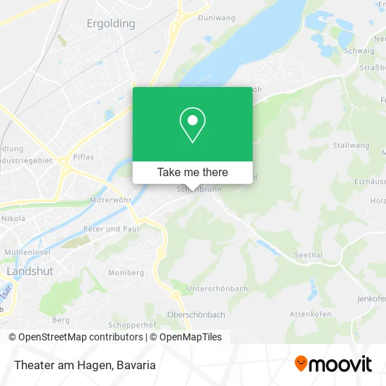 Карта Theater am Hagen