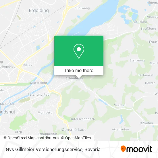 Gvs Gillmeier Versicherungsservice map