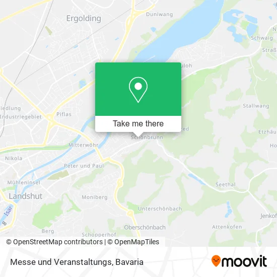Карта Messe und Veranstaltungs