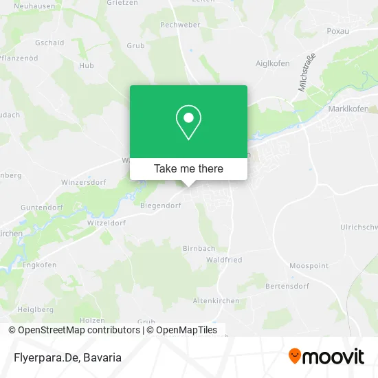 Карта Flyerpara.De