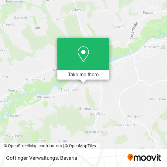 Карта Gottinger Verwaltungs