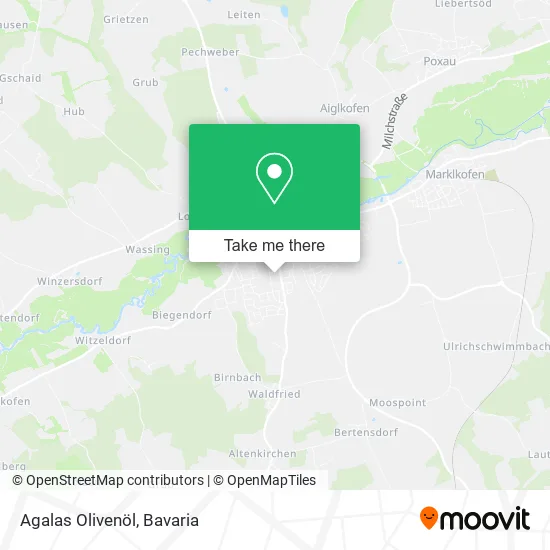 Карта Agalas Olivenöl