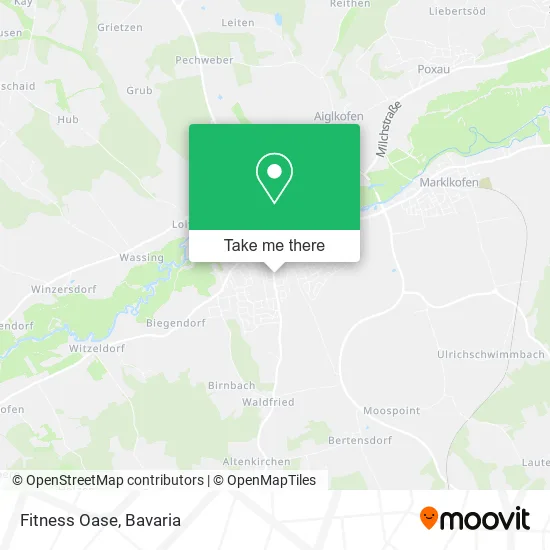 Карта Fitness Oase