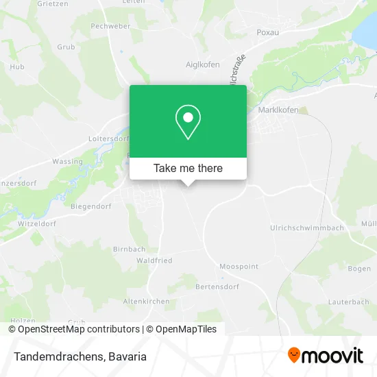 Карта Tandemdrachens