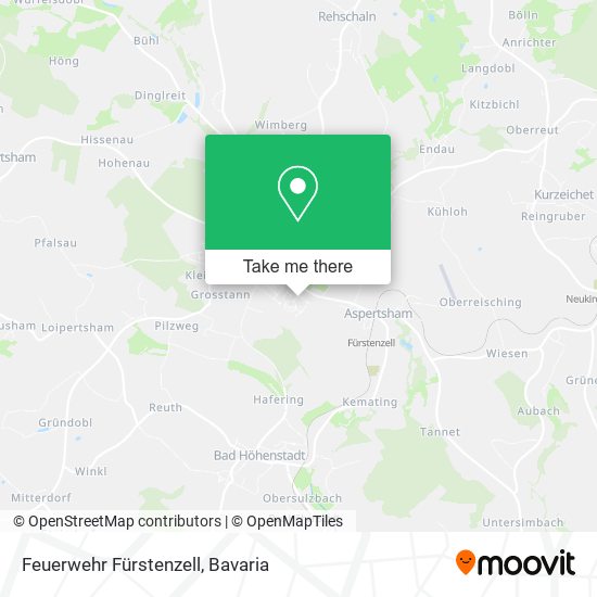 Feuerwehr Fürstenzell map
