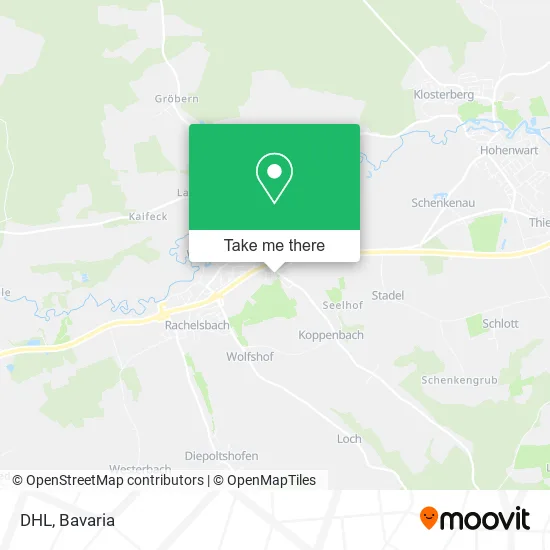 Карта DHL