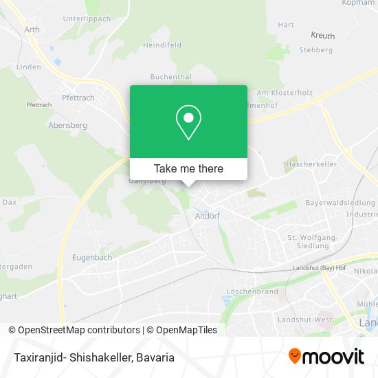 Taxiranjid- Shishakeller map