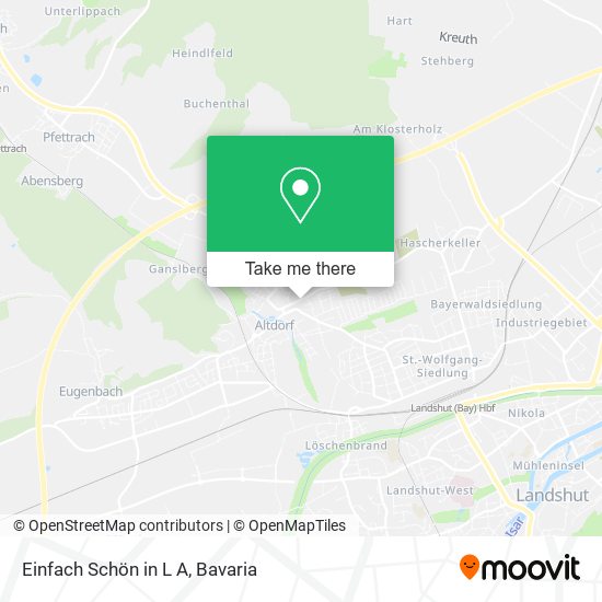 Einfach Schön in L A map