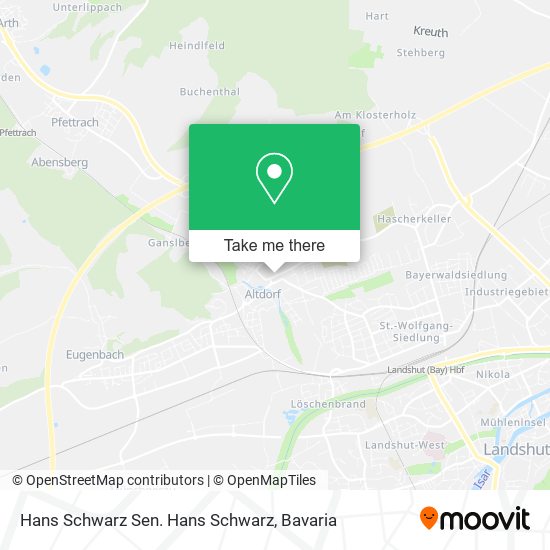 Hans Schwarz Sen. Hans Schwarz map