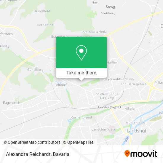 Карта Alexandra Reichardt