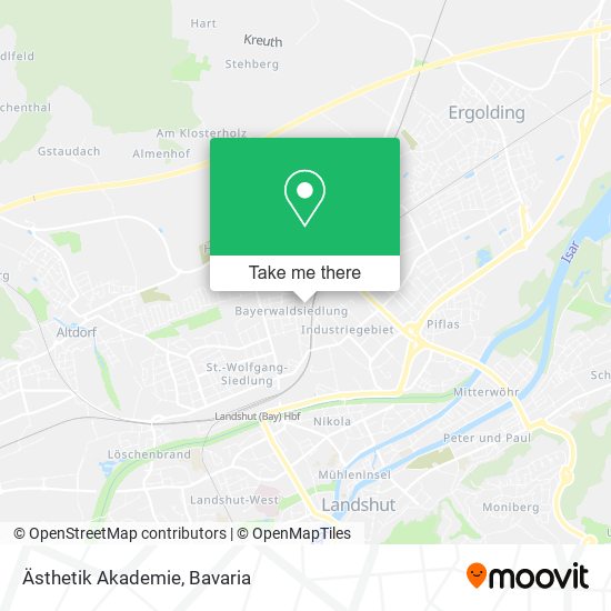 Ästhetik Akademie map