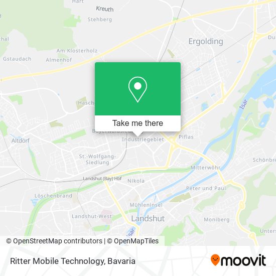 Ritter Mobile Technology map