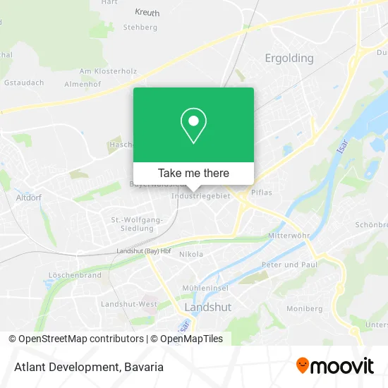 Карта Atlant Development