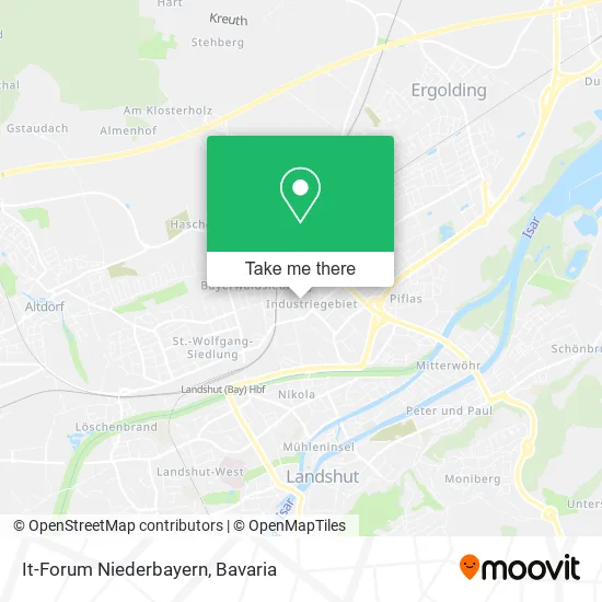 Карта It-Forum Niederbayern