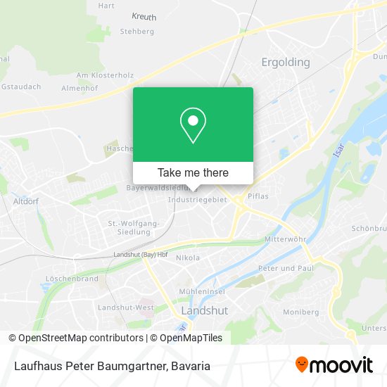 Laufhaus Peter Baumgartner map