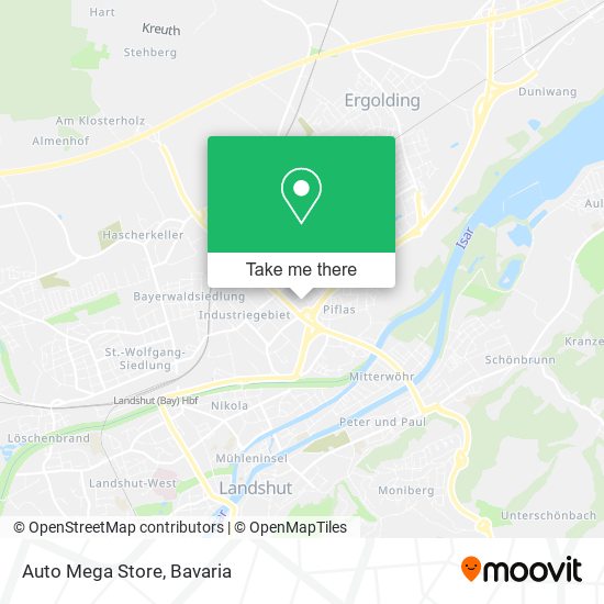 Карта Auto Mega Store