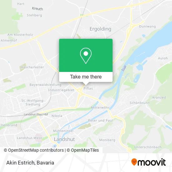 Карта Akin Estrich