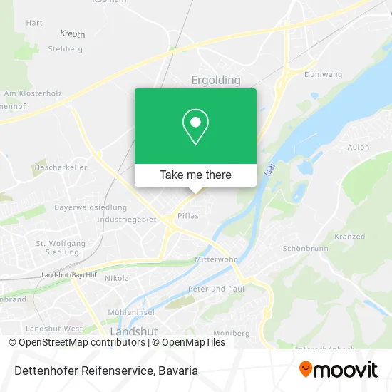 Карта Dettenhofer Reifenservice