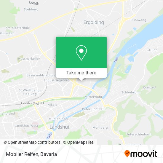 Карта Mobiler Reifen