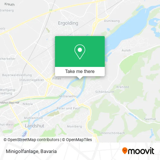 Карта Minigolfanlage