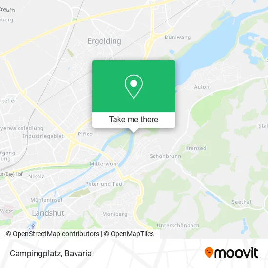 Карта Campingplatz